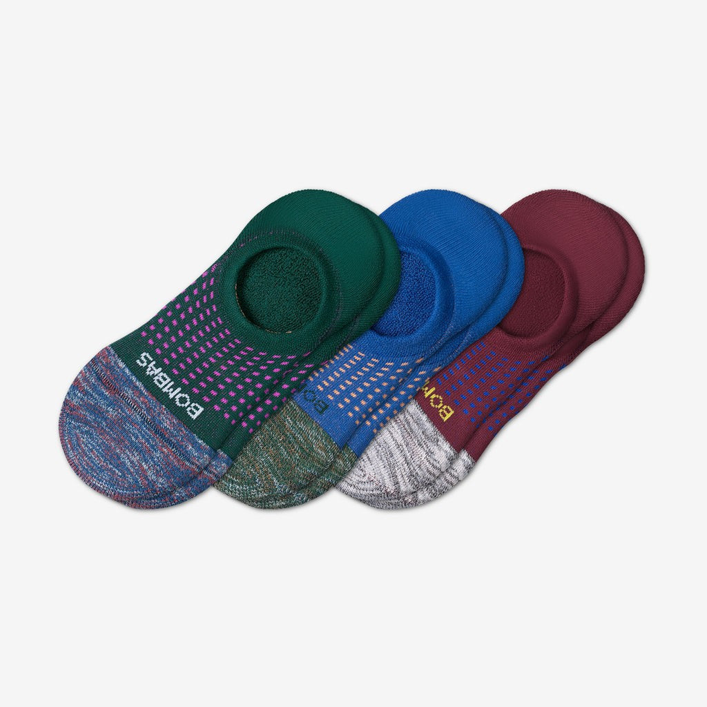 Men's Performance Cushioned No Show Sock 3-Pack | Bombas