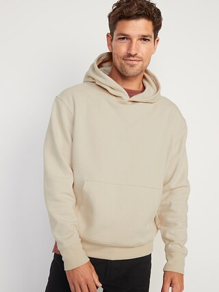 Oversized Thermal-Lined Pullover Hoodie for Men | Old Navy (US)