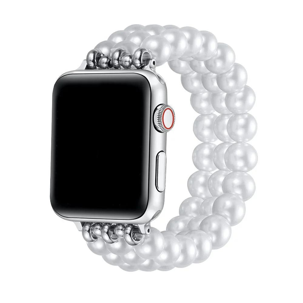 Liz Faux Pearl Band for Apple Watch | Posh Tech