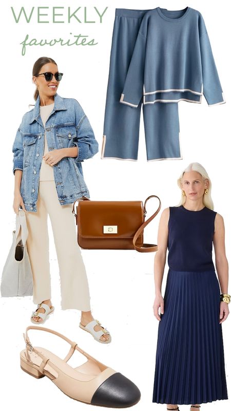 1.14.23 Weekly Favorites featuring winter outfit ideas, a new favorite lounge set, a gorgeous Italian leather crossbody, and a pleated midi skirt for work 

#classicstyle #tuckernuck #jcrew #amazon #amazonfind #loungeset 

#LTKfindsunder100 #LTKfindsunder50 #LTKworkwear