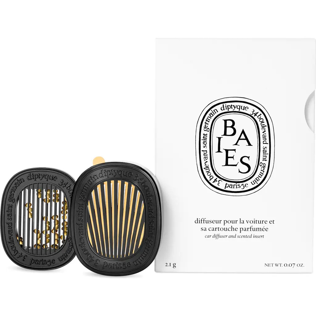 Diptyque Baies (Berries) Car Fragrance Diffuser & Refill Insert Set at Nordstrom | Nordstrom