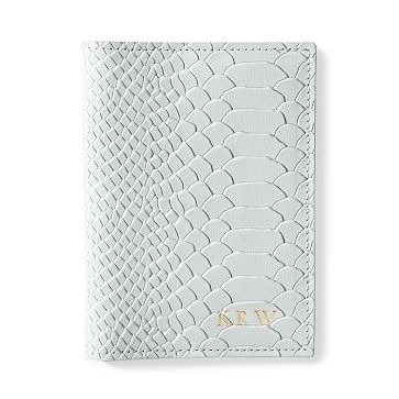 Embossed Leather Passport Case | Mark and Graham | Mark and Graham