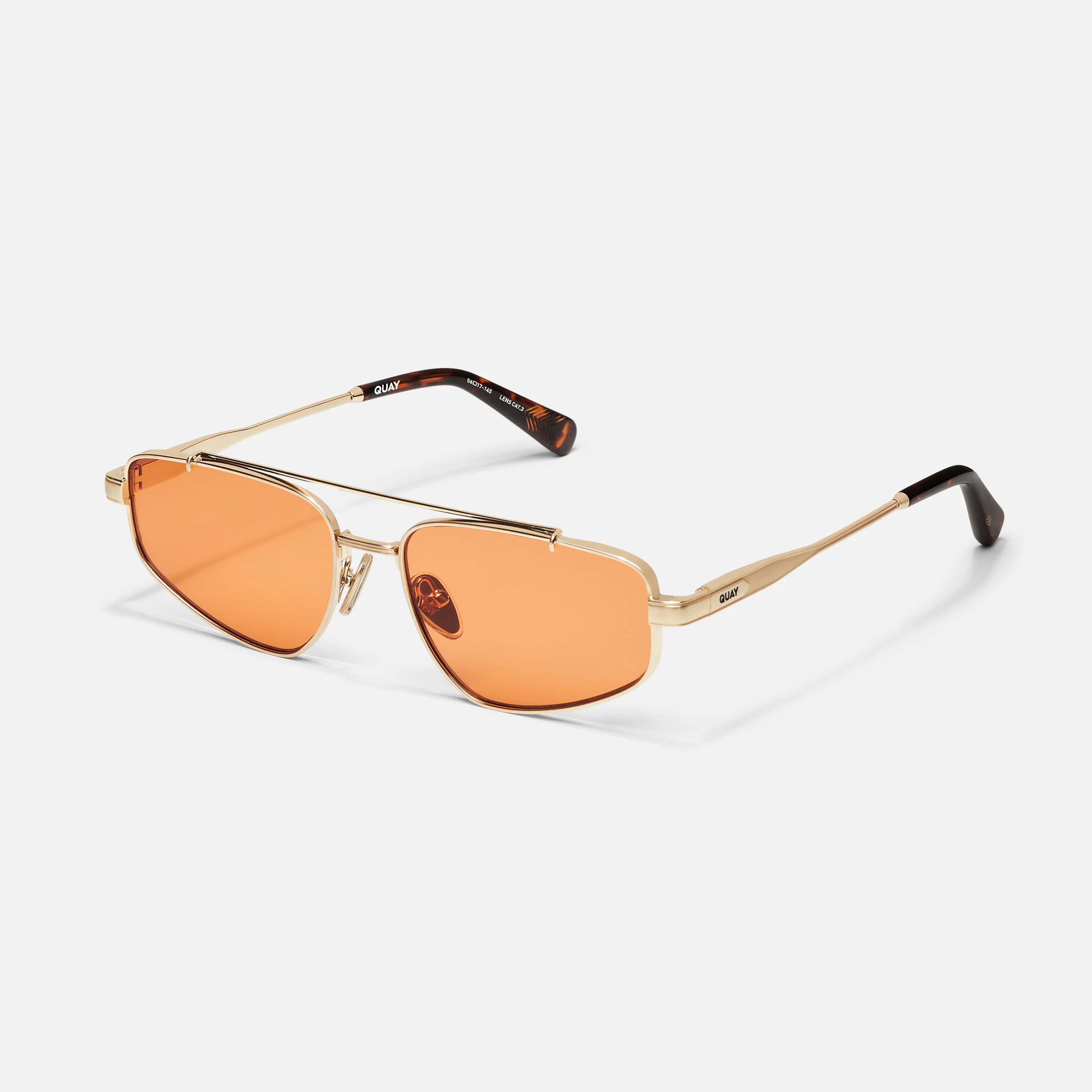 PIT STOP - BRUSHED SILVER/BROWN | Quay Australia