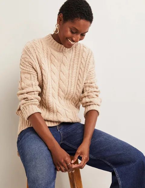 Cable Knit Jumper | Boden (UK & IE)