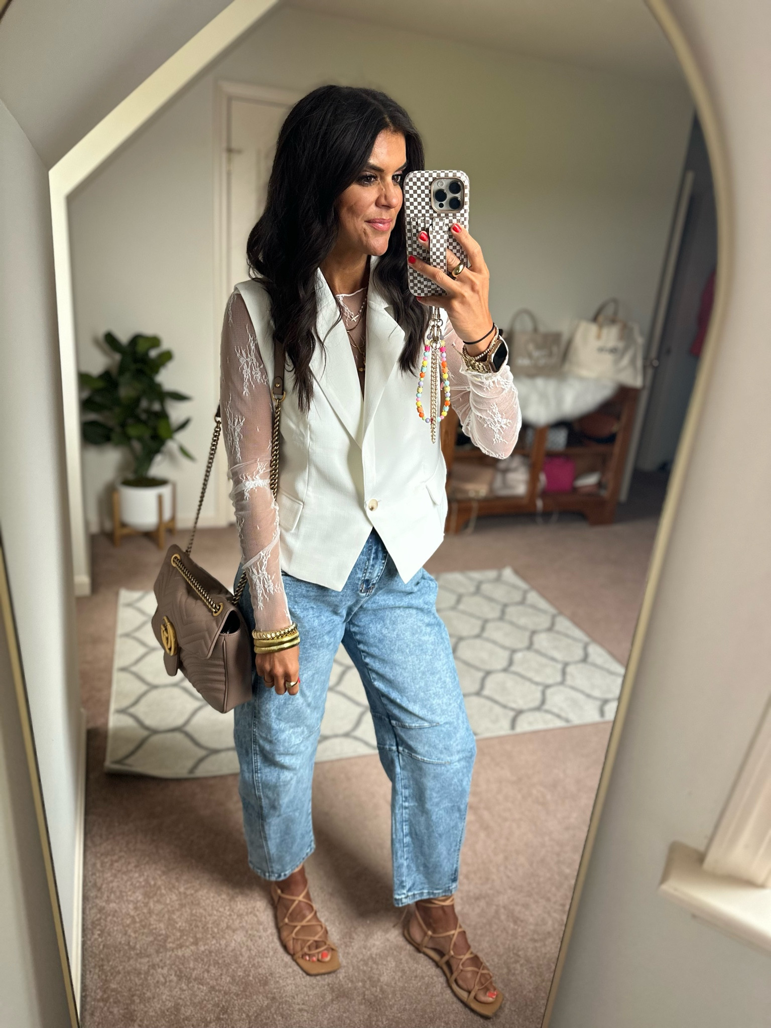 Amazon summer look! Vest is part of set. Everything is true to size 

#LTKFindsUnder100 #LTKStyleTip #LTKSeasonal