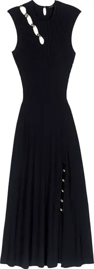 Cutaway rib knit maxi dress | Nordstrom