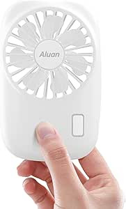 Aluan Handheld Fan Mini Fan Powerful Small Personal Portable Fan Speed Adjustable USB Rechargeabl... | Amazon (US)