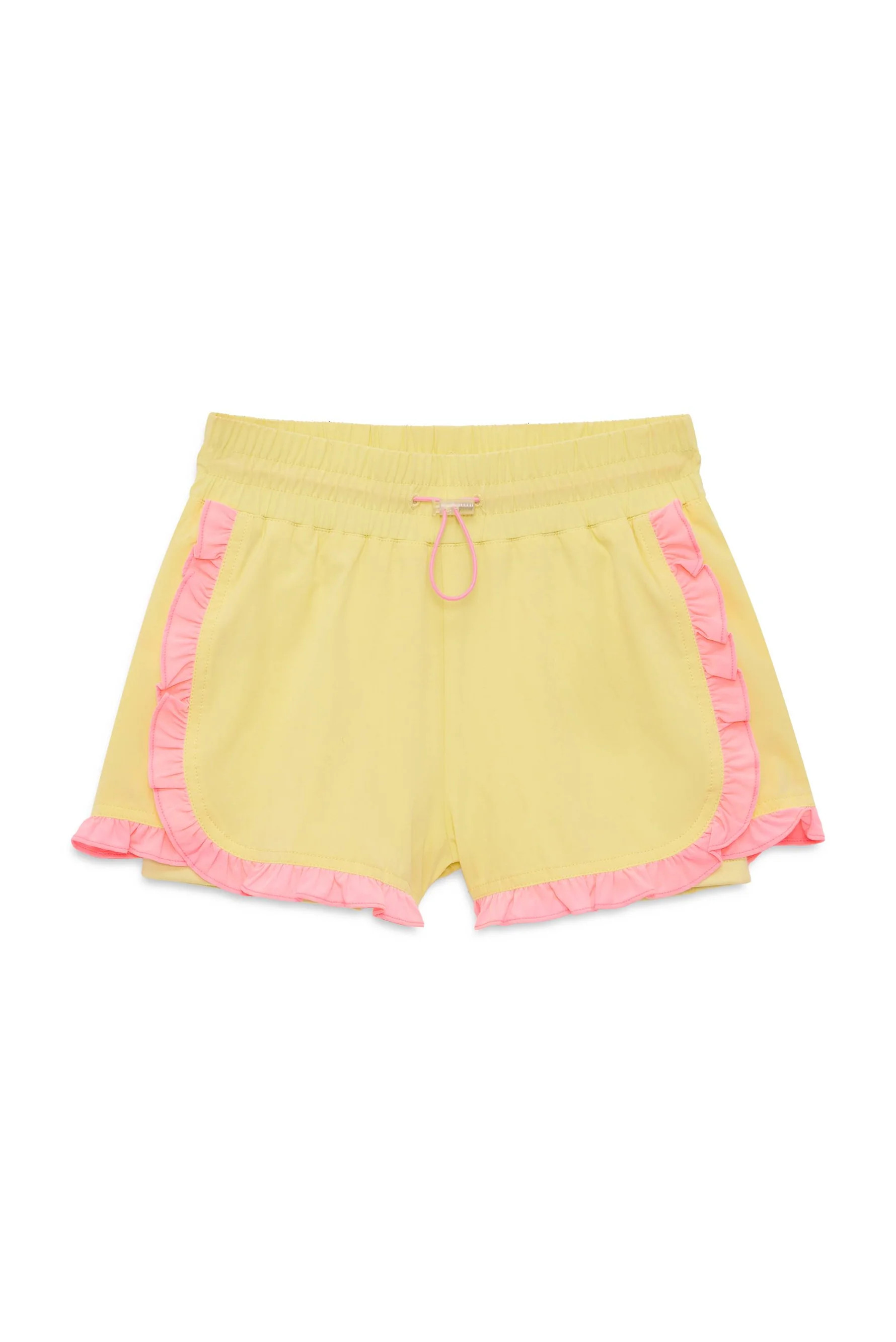 Little Ismay Short Yellow Taffy | Girls Yellow Track Short | Beach Riot | Beach Riot