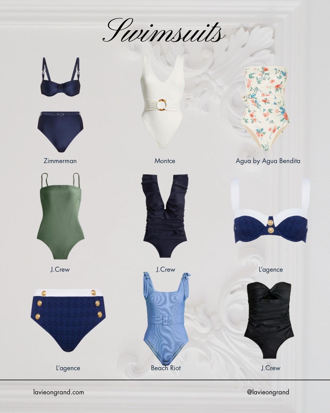 Swimsuits 
One piece swim 
Women’s swim 
Vacation outfit 

#LTKSeasonal #LTKSwim #LTKTravel