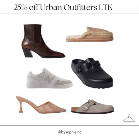 Shop in LTK for 25% off Urban Outfitters till 11/12! Here are some of my favorite footwear finds on sale ✨

#LTKHolidaySale #LTKshoecrush #LTKCyberWeek