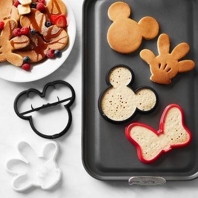 Mickey Mouse Silicone Pancake Molds | Williams Sonoma | Williams-Sonoma