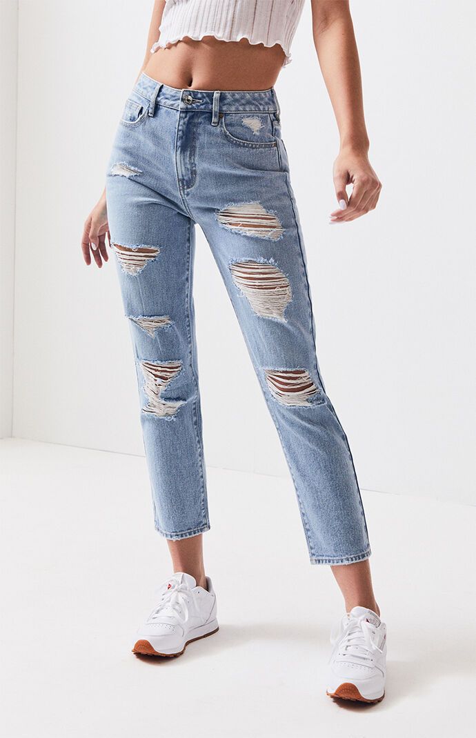 PacSun Shatter Mom Jeans | PacSun