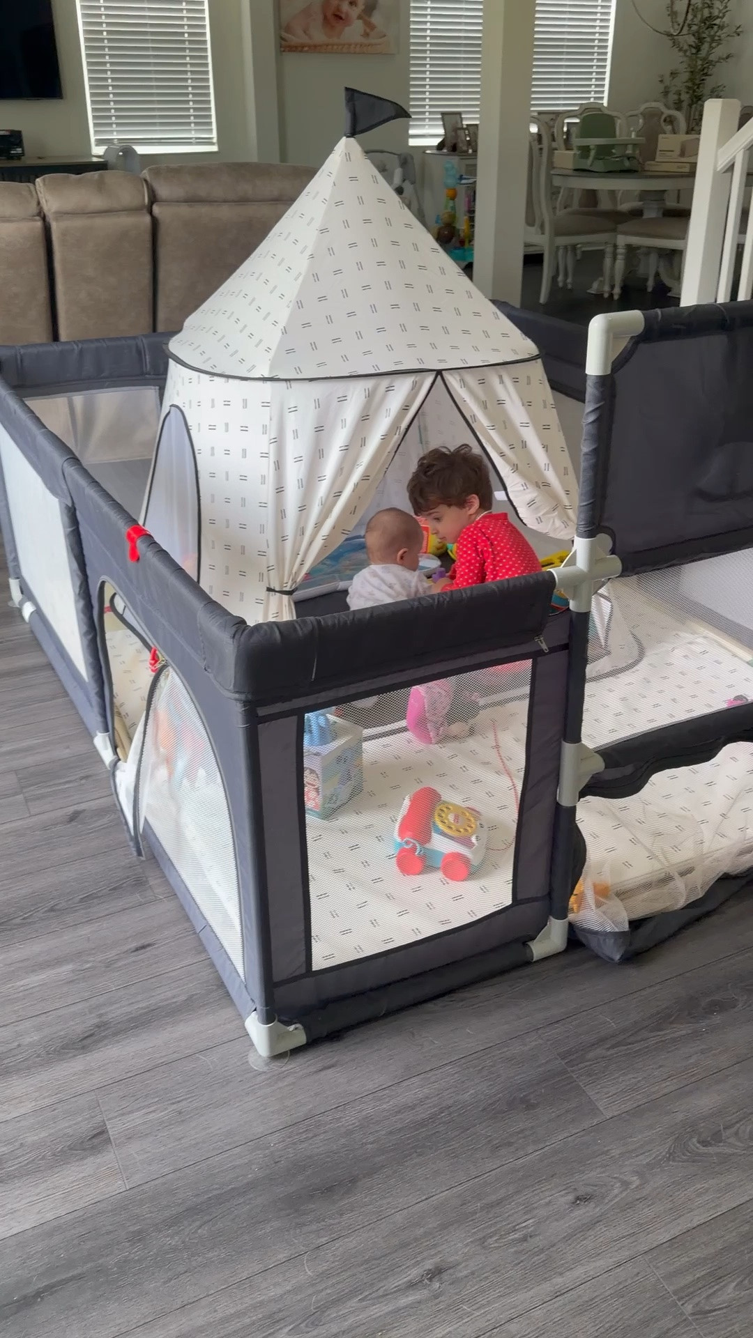 This tent and mattress used to be upstairs, and the kids barely paid any attention to it. 😅

But as soon as I brought it downstairs and gave the space a little refresh, they’re suddenly obsessed!

They’ve been playing in it nonstop, so I’m linking everything here for you guys 🤍

#LTKdayinmylife #LTKmomlife #LTKKids