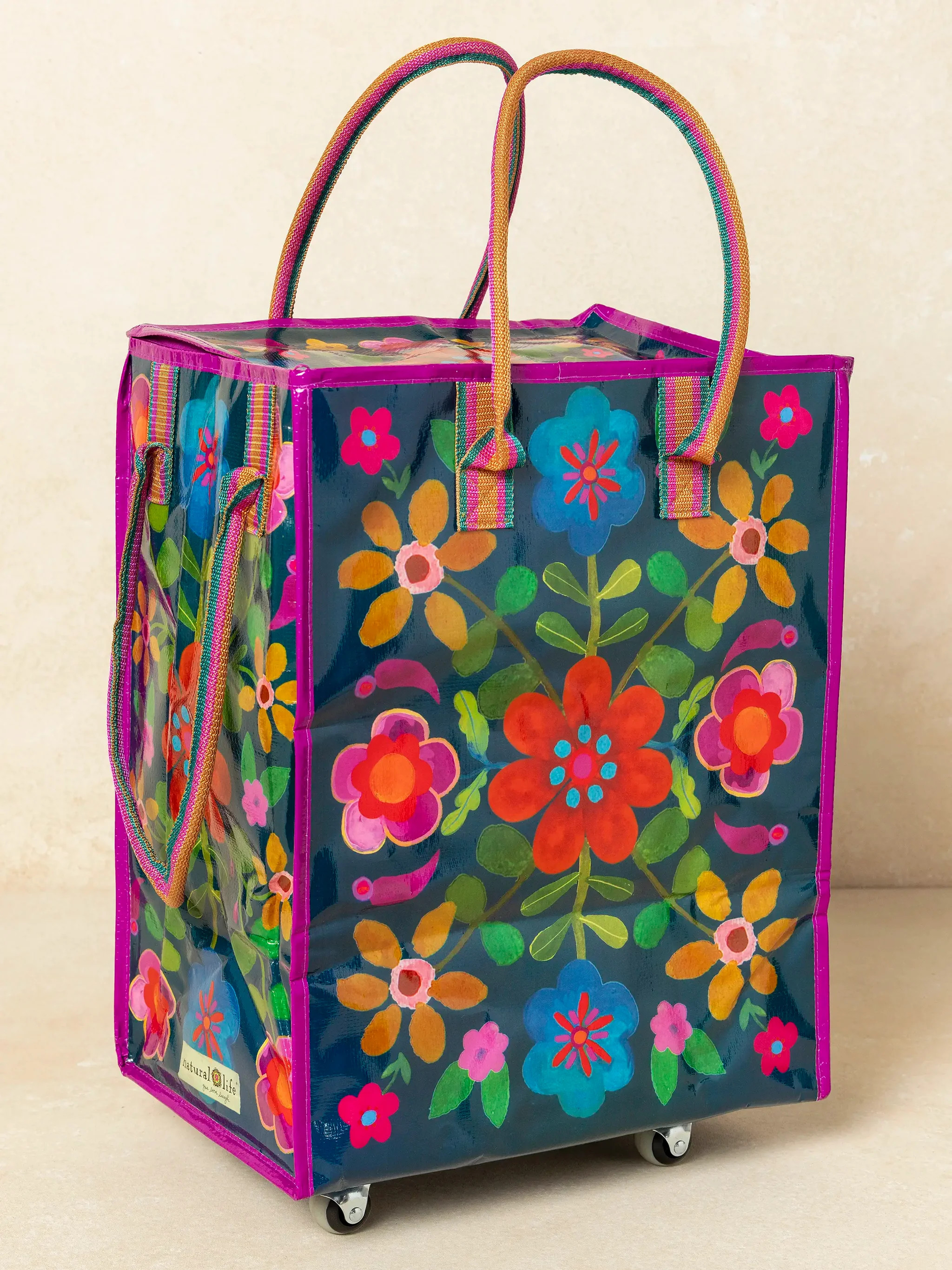 Rolling Tote Bag | Natural Life