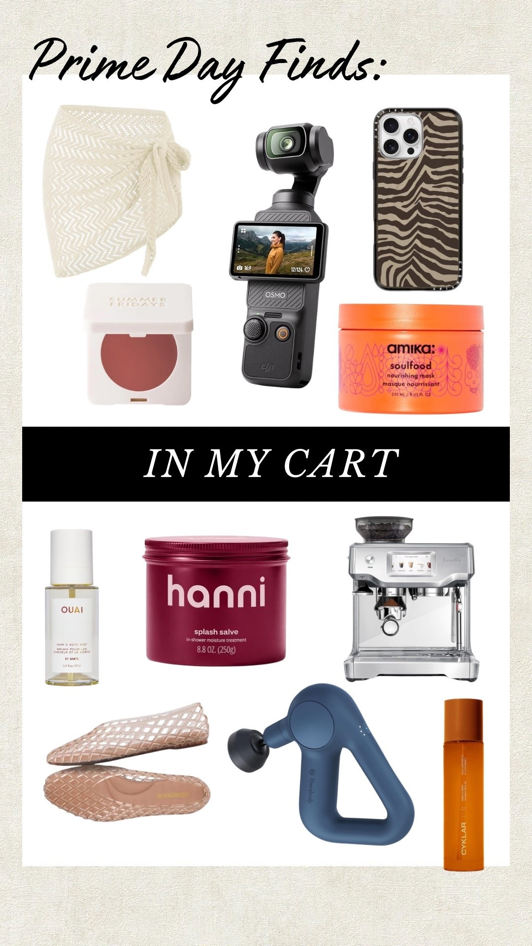 Prime day finds: in my cart!

#LTKHome #LTKBeauty #LTKSaleAlert