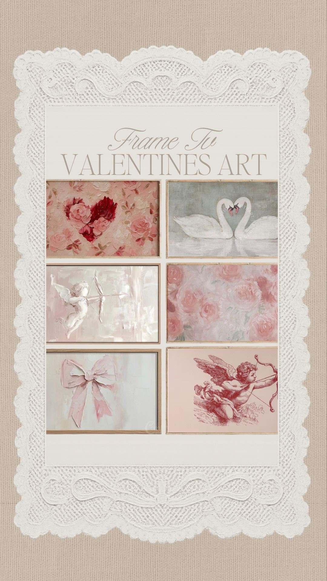 the prettiest valentine’s art for your frame tv 💗 soft pinks, bows & romantic florals that aren’t cheesy

#frametv #valentinesdecor #seasonalart #romanticdecor #pinkdecor #modernhome #ltkhome #cozyvibes #valentinesinspo #homestyle

#LTKSeasonal #LTKHome #LTKValentine