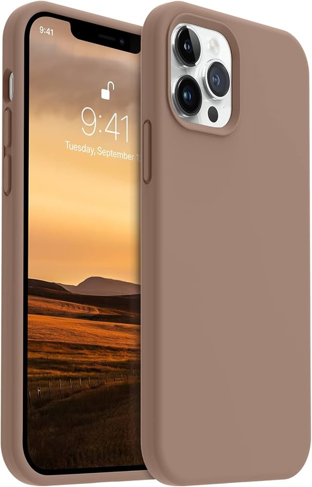 AOTESIER iPhone 12 Pro Max Phone Case,Premium Soft Liquid Silicone Rubber Full-Body Shockproof Pr... | Amazon (US)