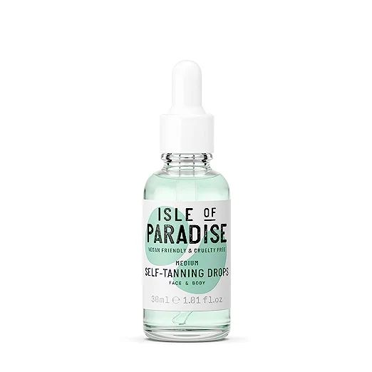 Amazon.com: Isle of Paradise Self Tanning Drops, Medium (Golden Glow) - Vegan and Cruelty Free Se... | Amazon (US)