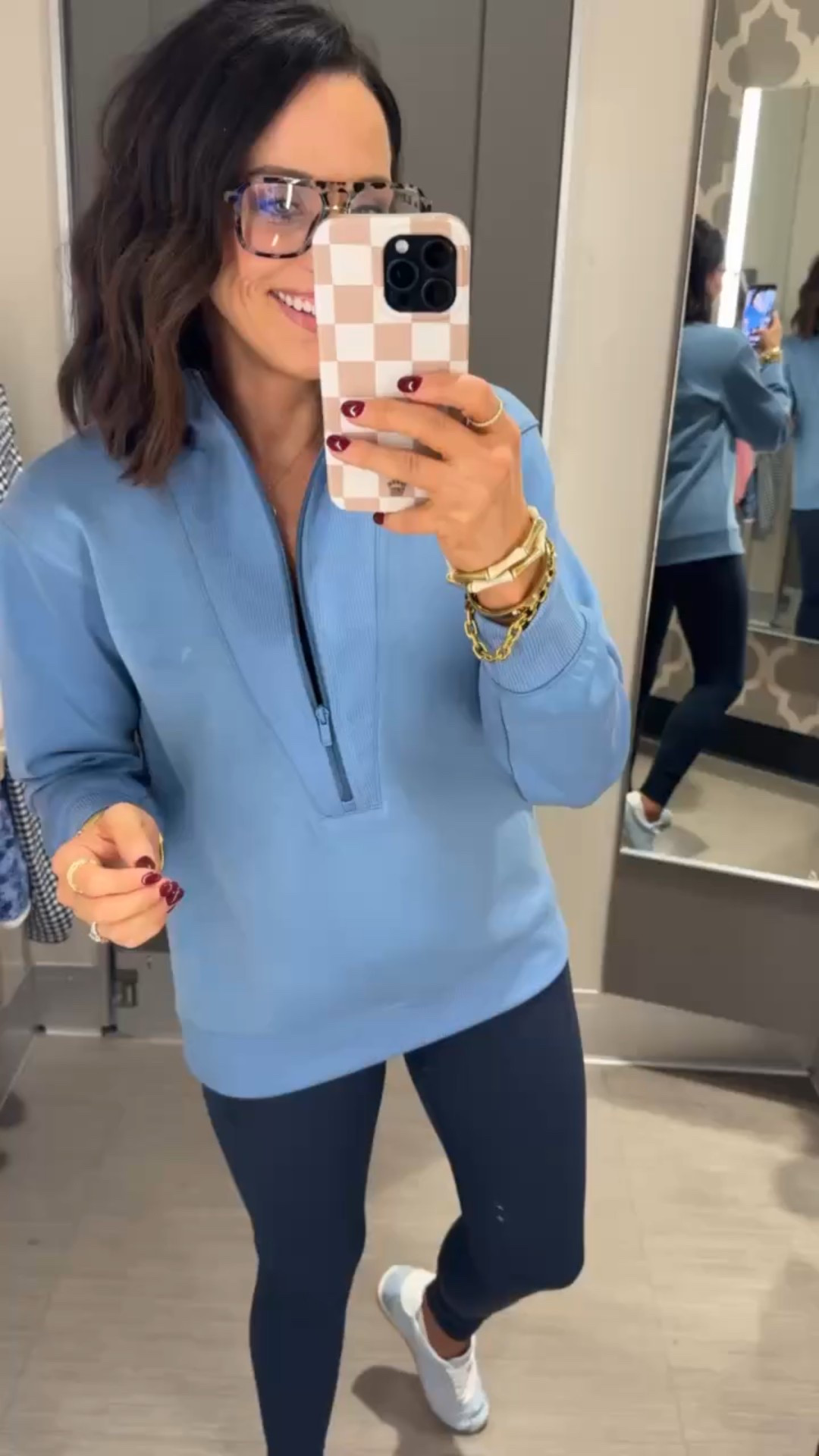This blue is so pretty! Loving this look from Target. Perfect for on the go. Cute mom look comfy cute casual style blue half zip pullover cute blue outfits running errands mom life busy everyday wear cute mom clothes target outfits Vintagepickin 

#LTKmomlife #LTKootd #LTKdayinmylife