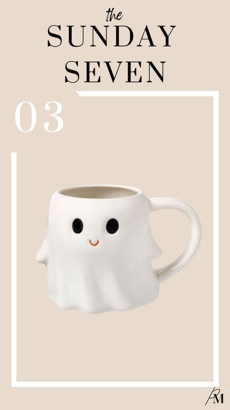 Halloween ghost mug 

#LTKHalloween #LTKHoliday #LTKSeasonal