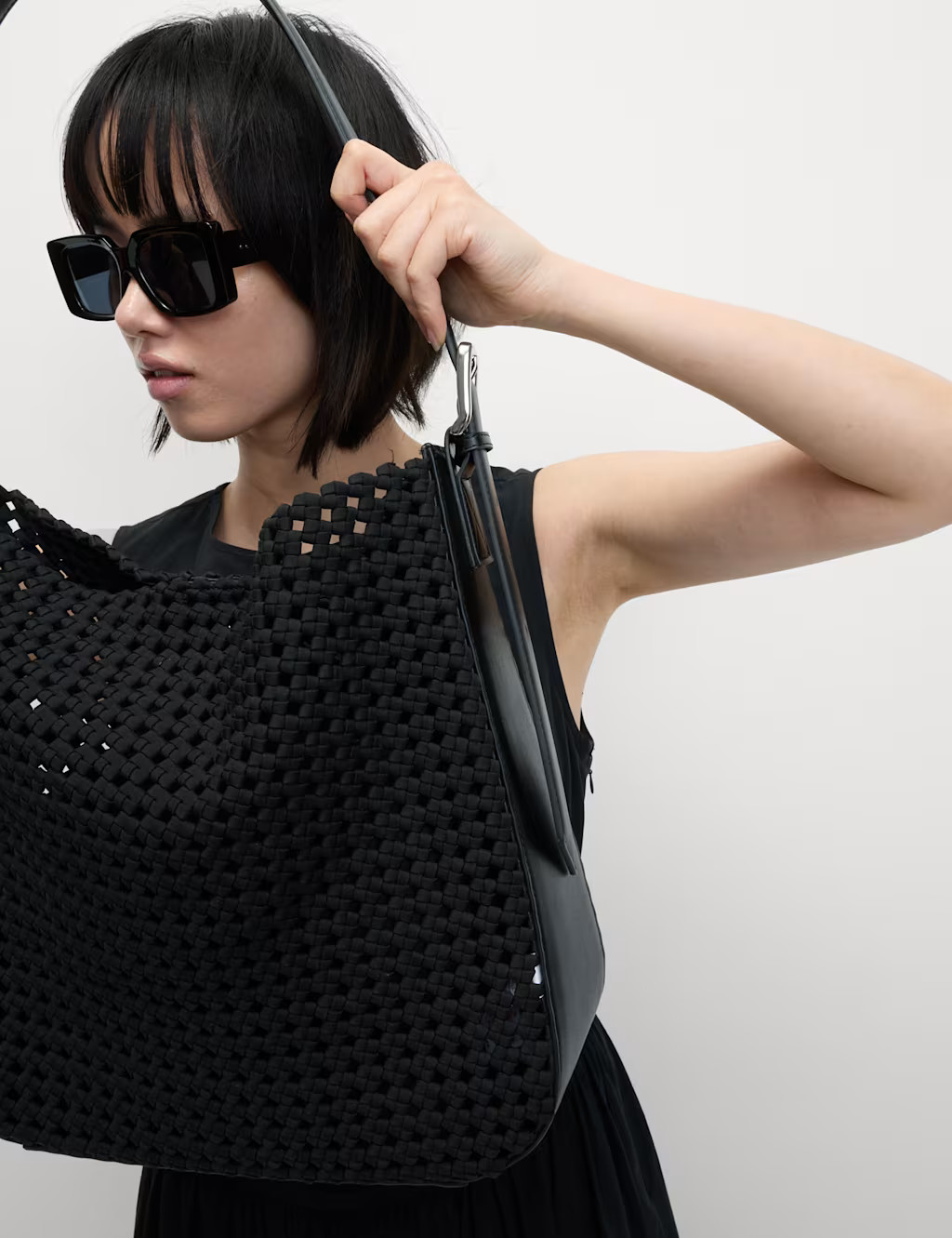 Fabric Woven Shoulder Tote Bag | Marks & Spencer (UK)