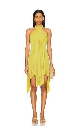 Norma Kamali Convertible Dress in Green. - size M | Revolve Clothing (Global)