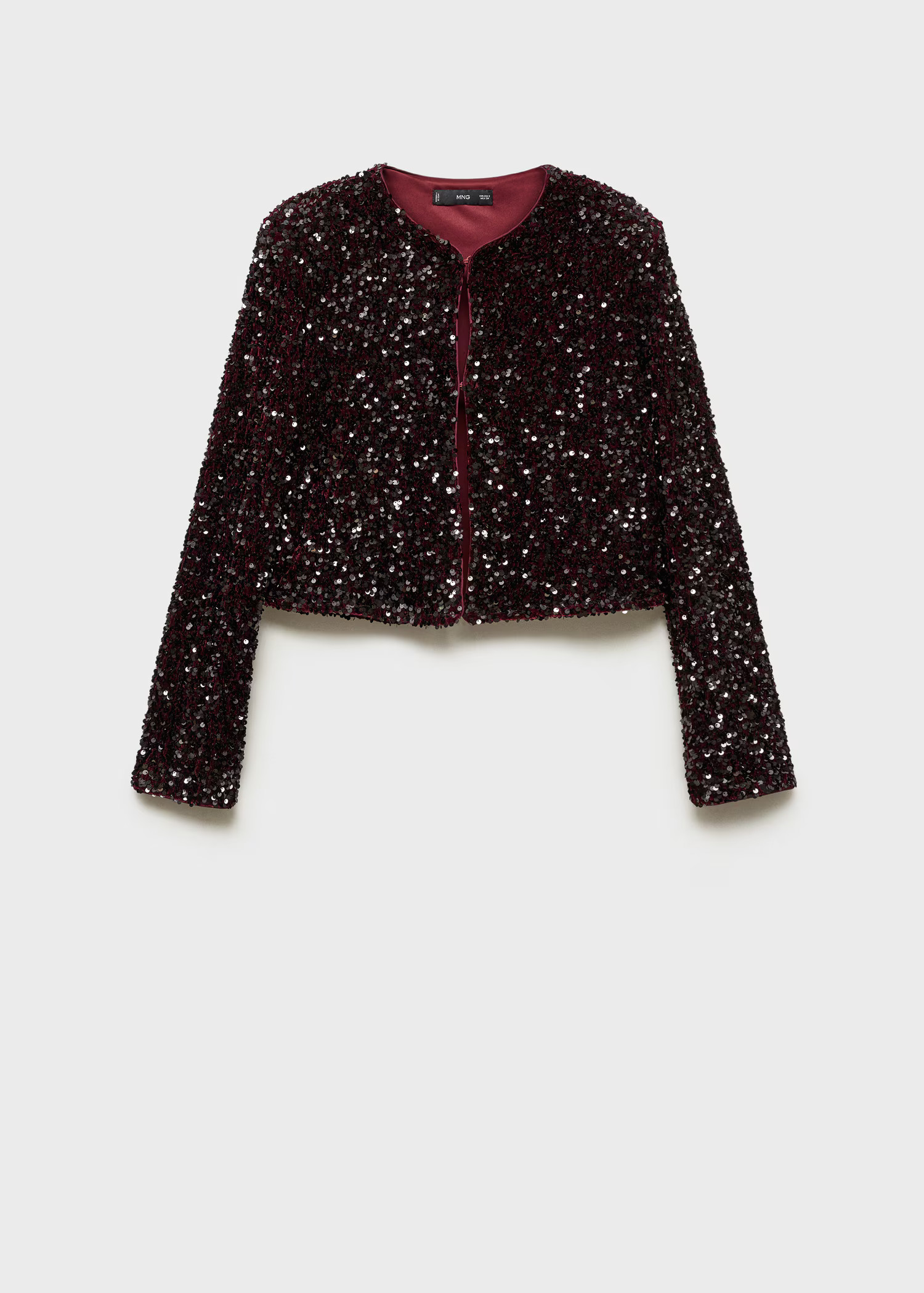 Sequin embroidered jacket - Women | MANGO United Kingdom | MANGO (UK)