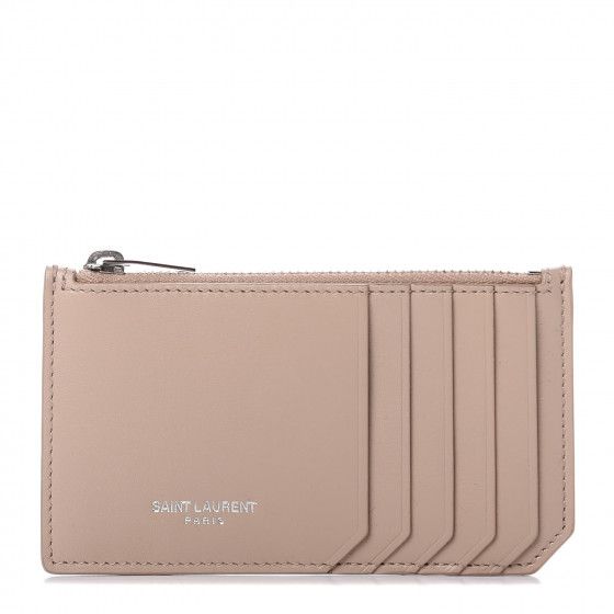 SAINT LAURENT

Calfskin 5 Fragments Zip Pouch Card Holder Nude


34 | Fashionphile