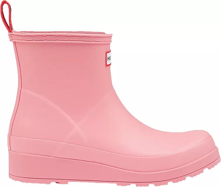 Hunter Women's Play Short Waterproof Rain Boots, Size 8, Pink | Dick's Sporting Goods