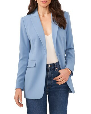 Vince Camuto One-button Peak-lapel Blazer | Vince Camuto