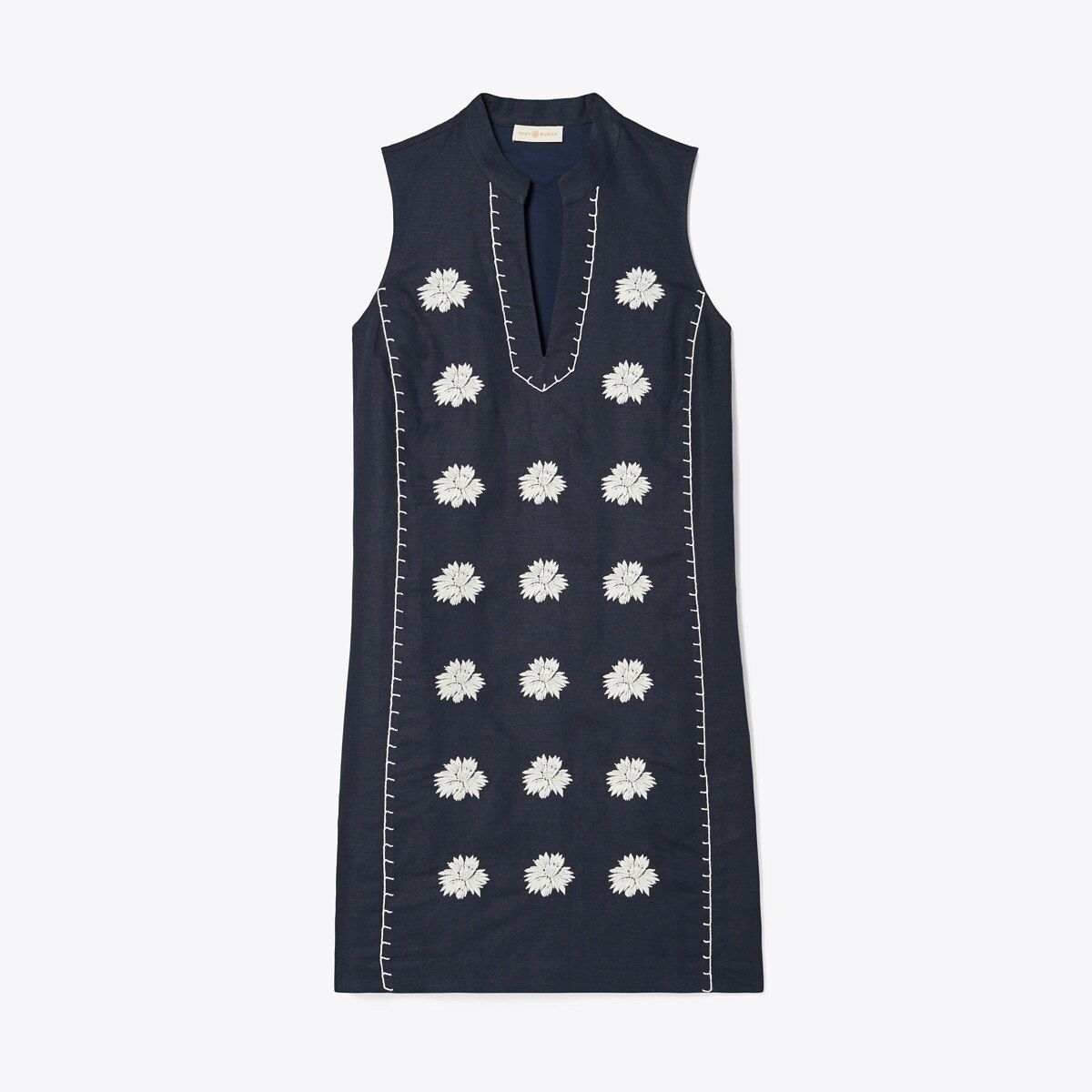 Embroidered Sleeveless Beach Dress | Tory Burch (US)