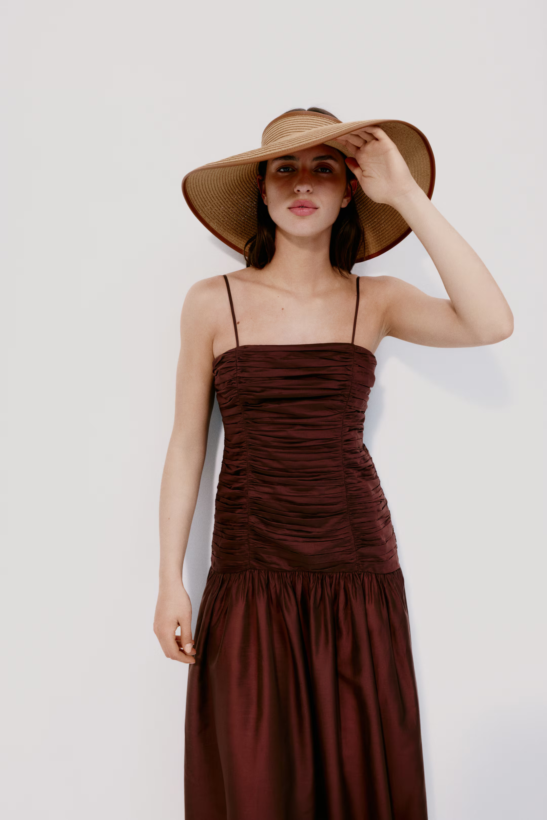 Straw sun visor | H&M (UK, MY, IN, SG, PH, TW, HK)