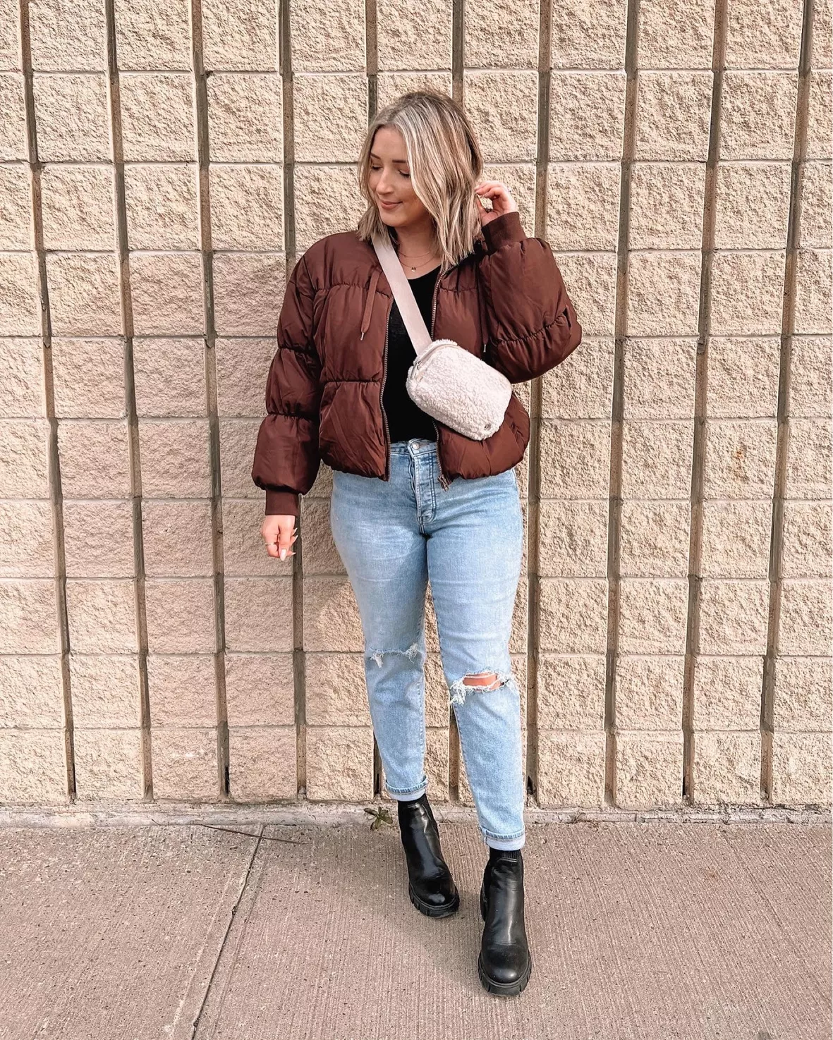 Aspen Love Puffer Jacket - Ivory curated on LTK