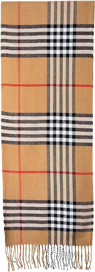 ScarfDeals - Cashmere Wool Feel Scarf Warm Soft Lightweight Scottish Scotland Nova Check Tartan P... | Amazon (US)