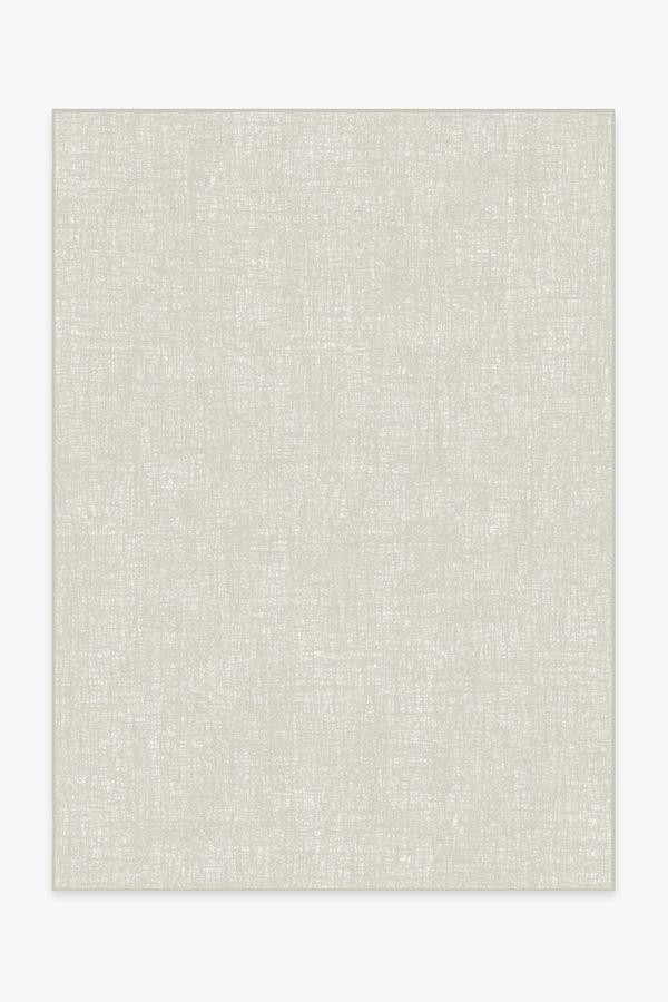 Crosshatch Light Grey Rug | Ruggable