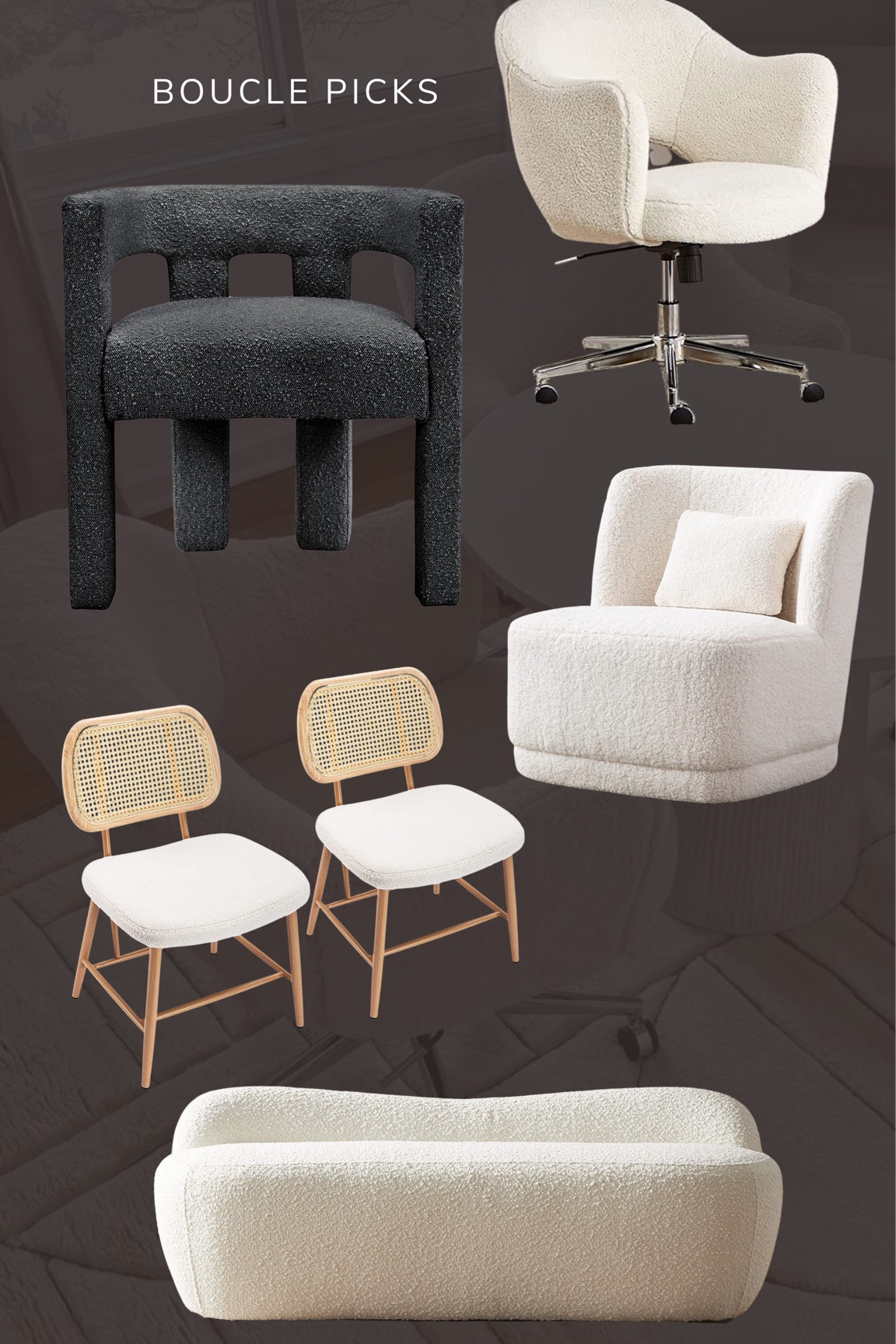 Boucle Home Picks 

Home Decor | Living room inspo | modern decor 

#LTKFind #LTKstyletip #LTKhome