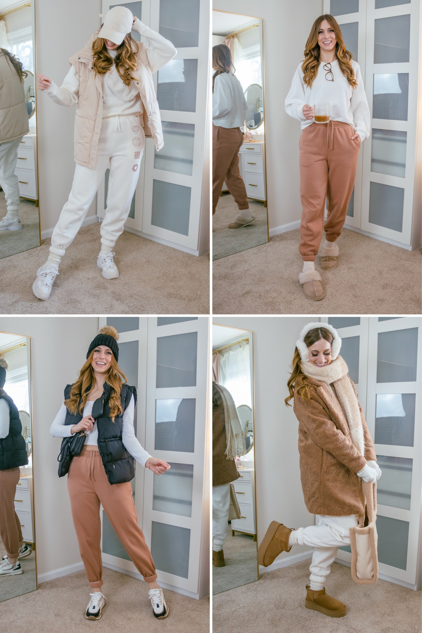 1 pair of sweat pants, 4 ways to wear. 
I love these pants so much, I ordered them in a second color!!
Wearing a size extra small in the pants. They do shrink in the wash a bit.

Winter outfit | cozy outfits | Amazon outfits | cozy winter outfit | Amazon fashion | comfy winter outfit | comfy casual


#LTKstyletip #LTKfindsunder50 #LTKSeasonal