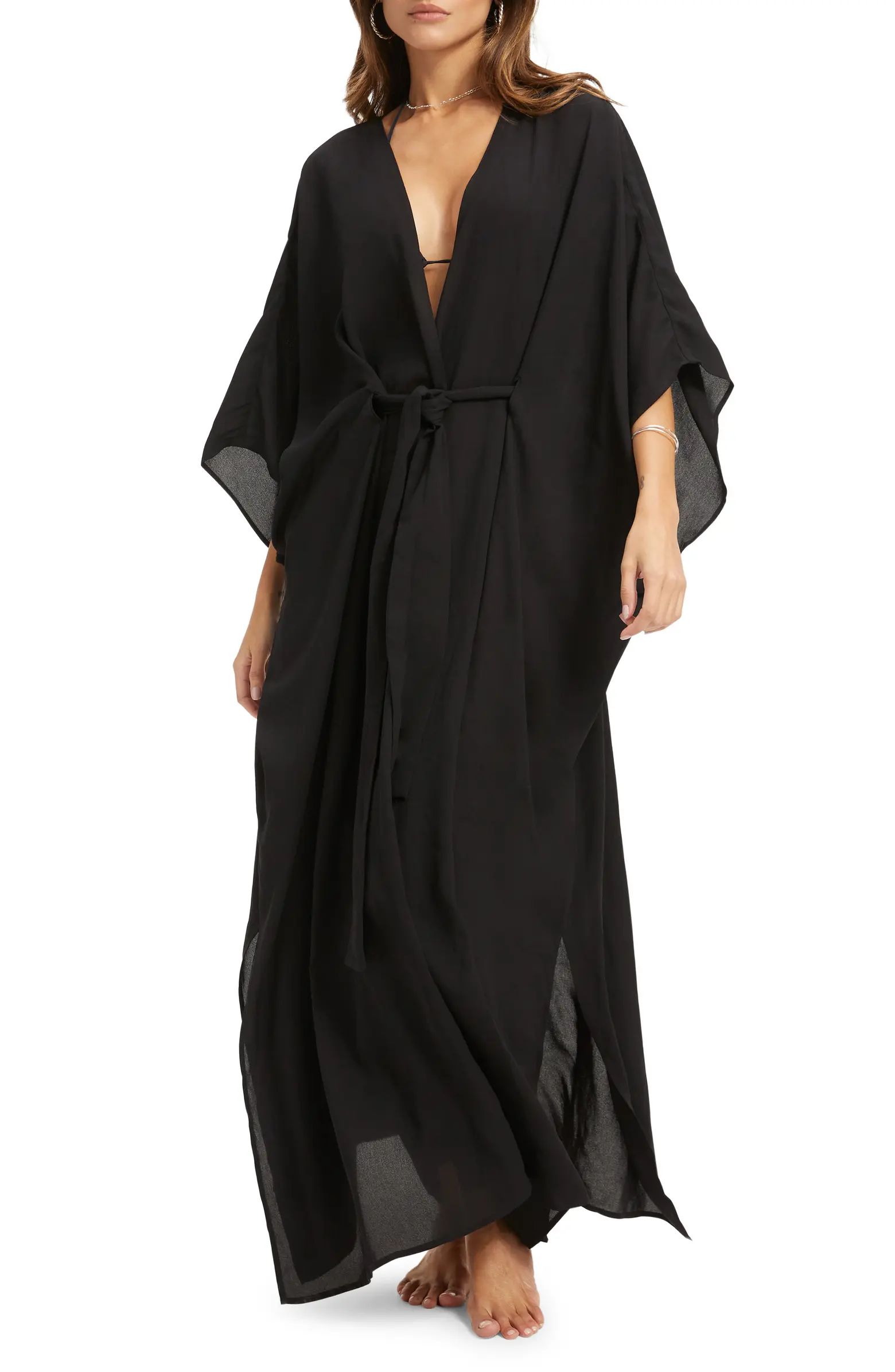 Good American Goddess Cover-Up Robe | Nordstrom | Nordstrom