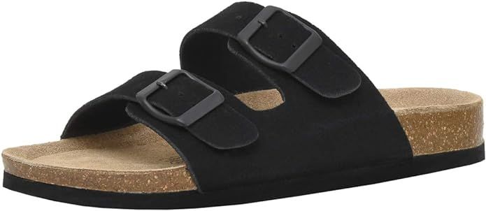 CUSHIONAIRE Women's Lane Cork Footbed Sandal With +Comfort | Amazon (US)