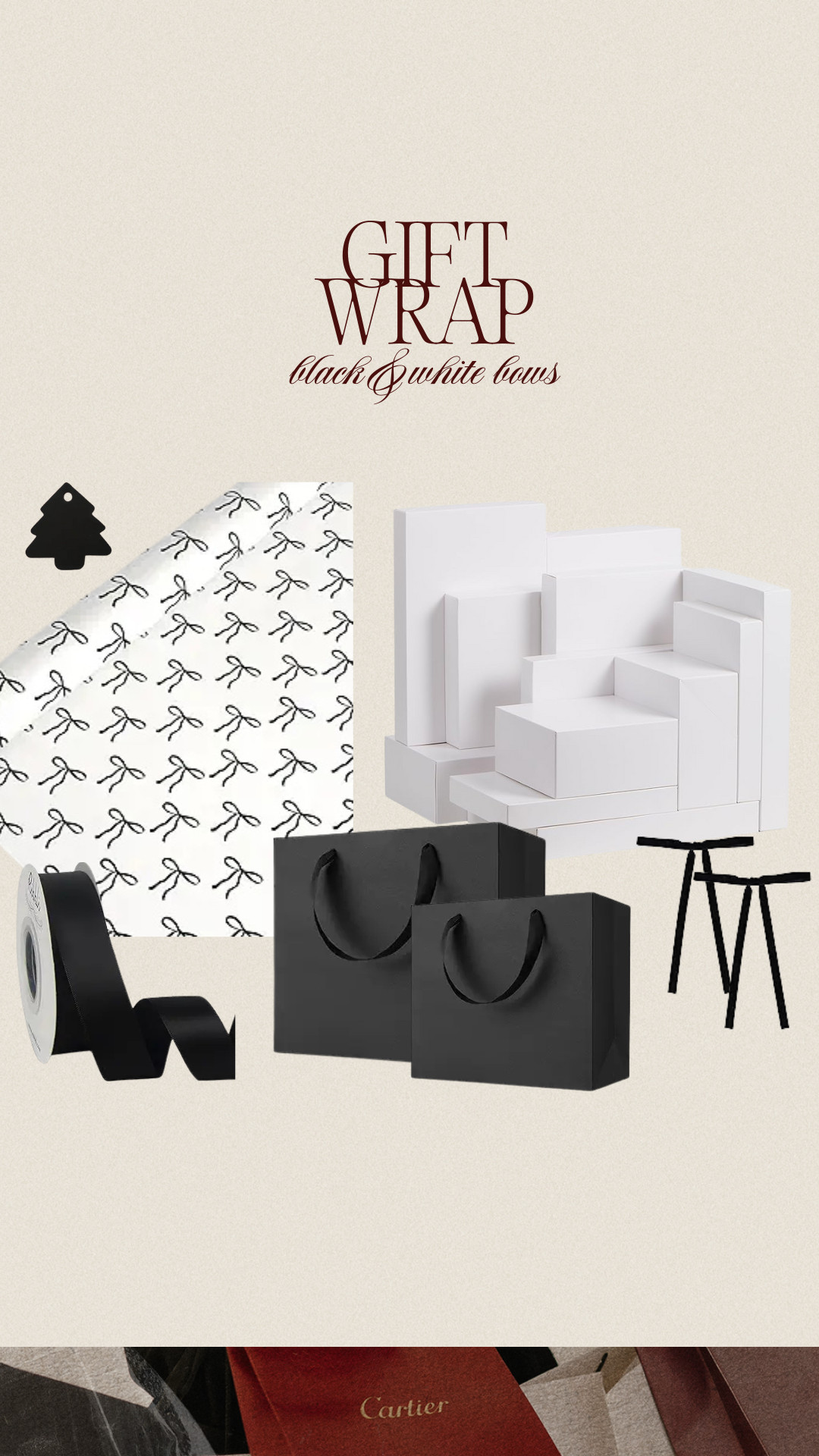 MOXARYSU Black Gift Bags With Handles: 12.5x4.5x11 Inch 6pcs Large Paper Gags Bulk For Party Shop... | Amazon (US)