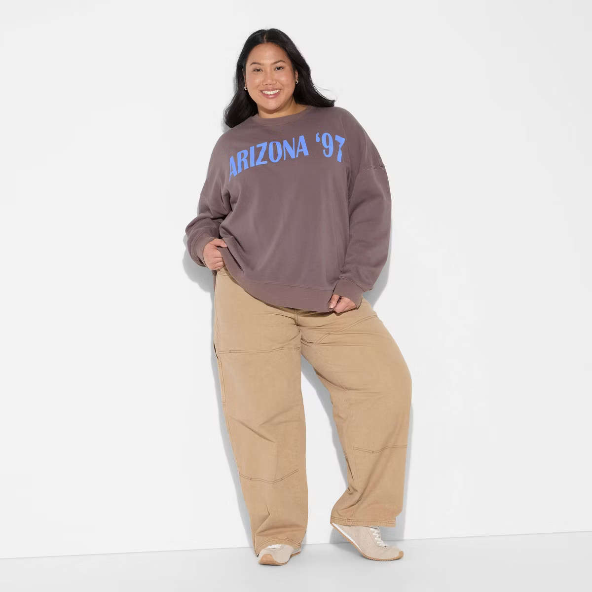 Women's Oversized Pullover Sweatshirt - Wild Fable™ | Target