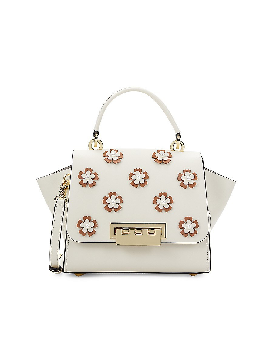 Zac Posen Women's Eartha Top Handle Leather Bag - White | Saks Fifth Avenue OFF 5TH