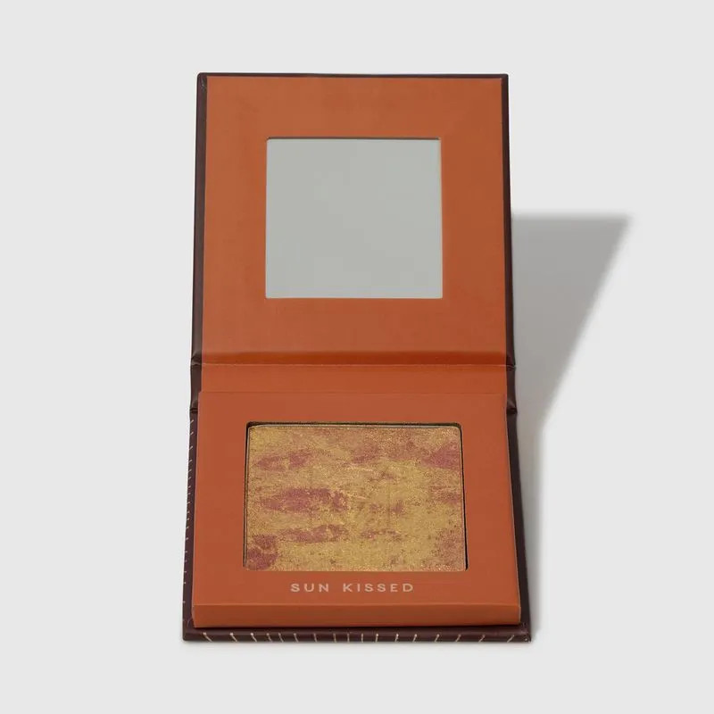 Blush Compacto Dourado Mariana Saad | Sun Kissed - Maquiagens e cosméticos Océane: Pincéis, pa... | Oceane (BR)