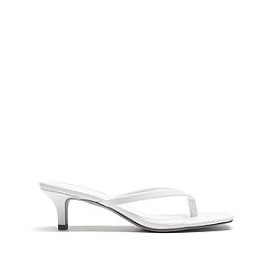 DREAM PAIRS Kitten Heels for Women Flip Flop Low Heels Square Open Toe Sandals Thong 1.96 Inch He... | Amazon (US)