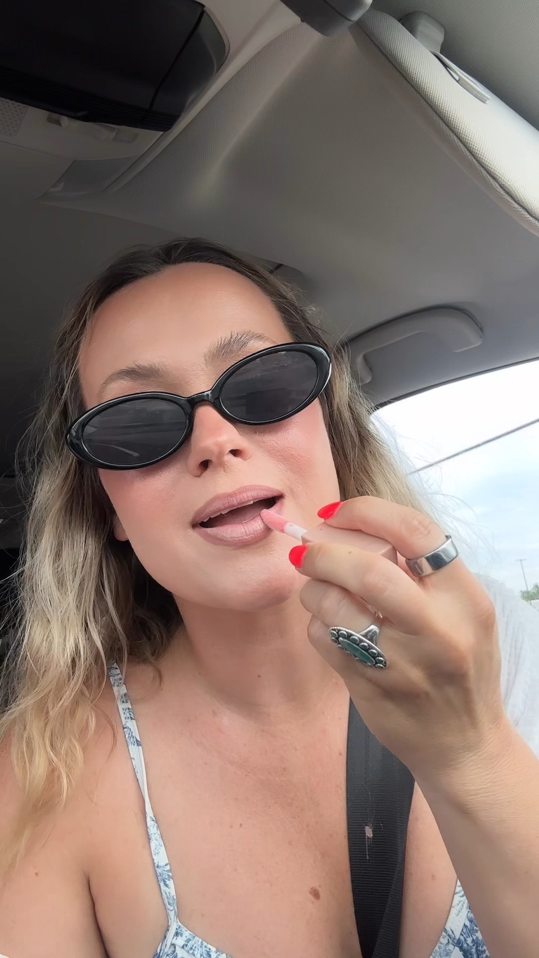 The perfect pink lip gloss from the drugstore, shade gummy bear wearing wherever walnut lipliner 

#LTKBeauty #LTKFindsUnder50