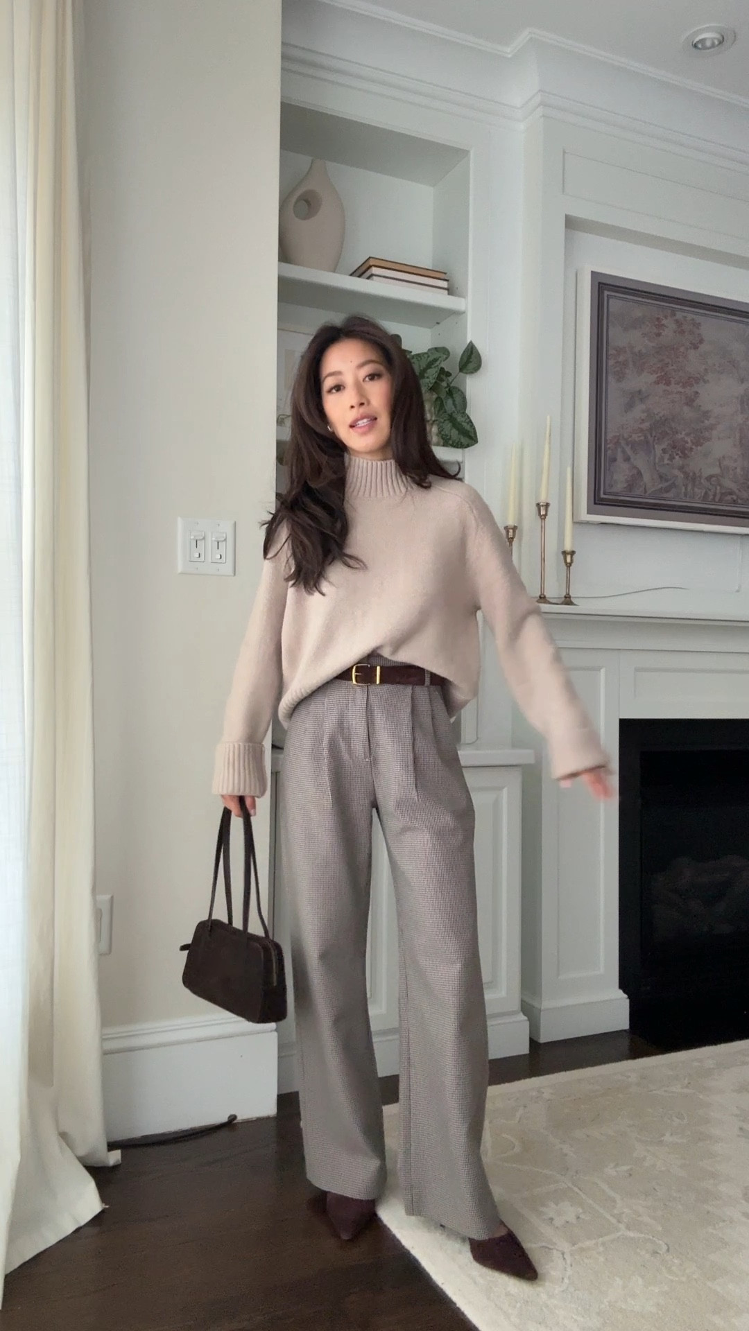 Code AFJEAN stacks on top of Abercrombie's black friday week sale for an extra 15% off!

Madewell bag and belt also on sale.

• Houndstooth sloane pants size 24 short

• Cozy Abercrombie mockneck sweater xxs

• Sam Edelman heels 5.5

• Madewell belt xxs and bag 

Fall winter outfits, corporate fashion classic workwear style, Black Friday sale, Cyber week, petite friendly pants

#LTKCyberWeek #LTKPetite #LTKWorkwear