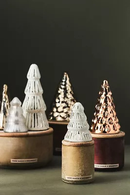 Glass Forest Candle | Anthropologie (US)