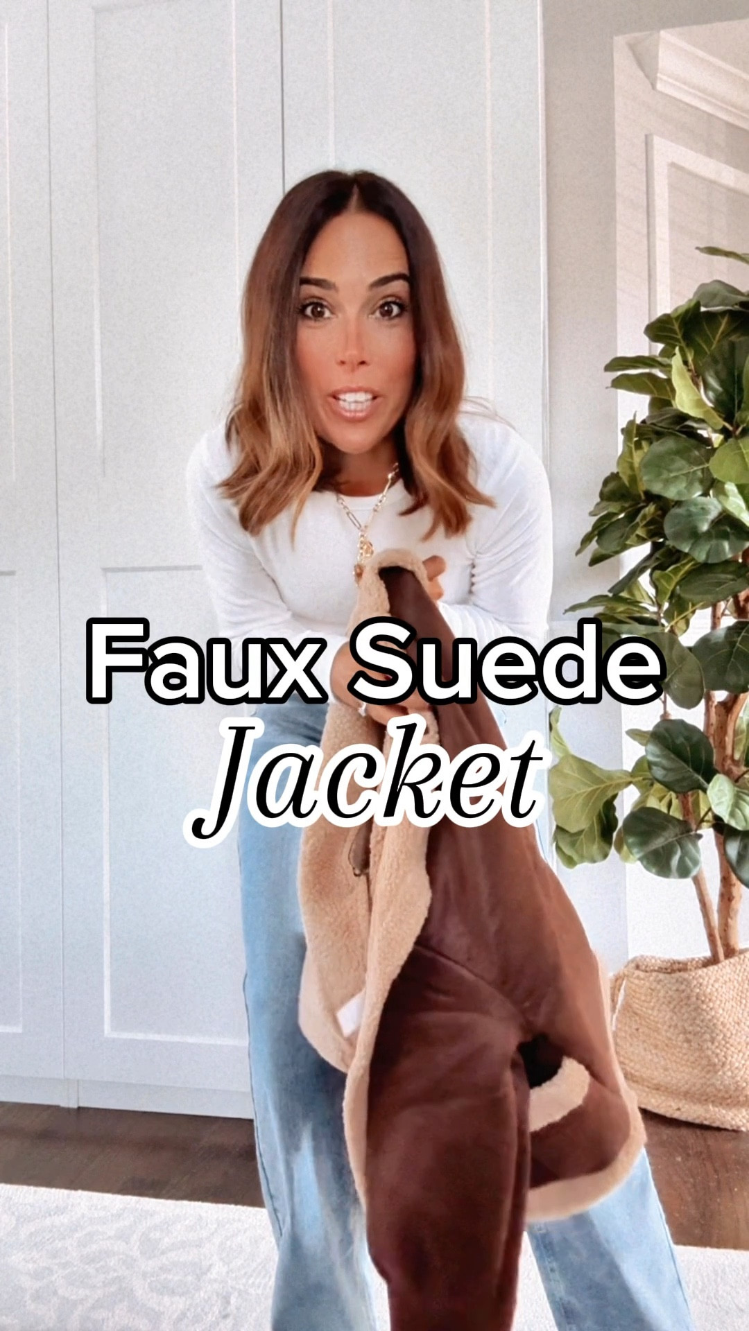 Cutest under $50 Faux suede jacket! Wearing size small 🍂 

#LTKFindsUnder50 #LTKSeasonal #LTKStyleTip