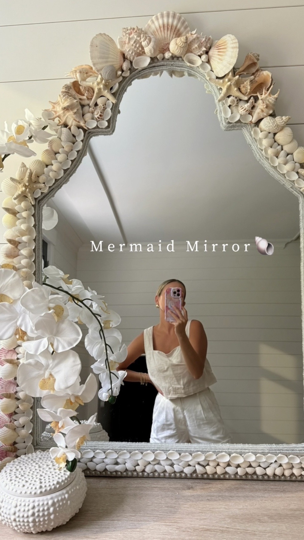 I’ve wanted one of these shell mirrors for the longest time, but I could never bring myself to spend that much on one… so I made it instead. 🤍🐚

I even tucked in a few little treasures from our family beach trip, and now my boys look for them every time they walk by. My favorite kind of decor is the kind that holds a memory.

Made this one with everything I needed from @michaelsstores.

#MichaelsMakers #MakeItWithMichaels #everythingtocreateanything

Follow @michaelsstores and share how you #shellmirror #summerdecor #homedecor #shelldecor #beachhousedecor

#LTKHome #LTKSeasonal #LTKdayinmylife