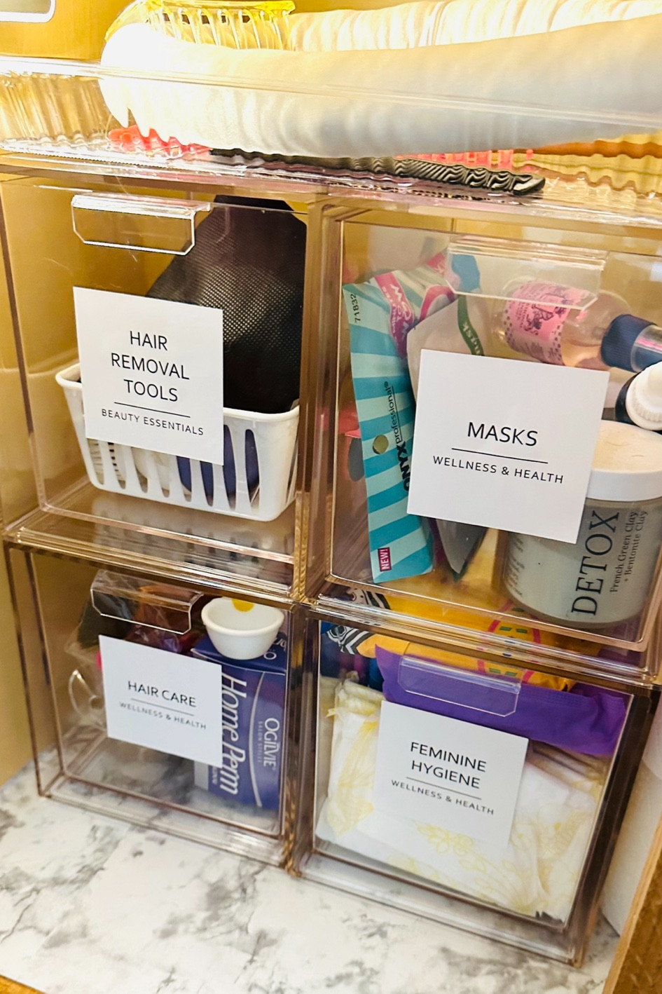Mother’s Day bathroom organizing! These sturdy drawers and adhesive labels will make your bath organized & clutter-free  

#LTKGiftGuide #LTKbeauty #LTKhome